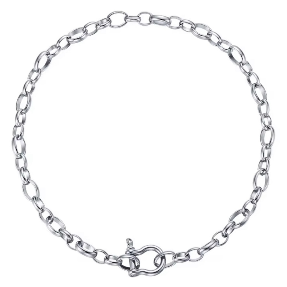 Elegant Silver Chain Necklace